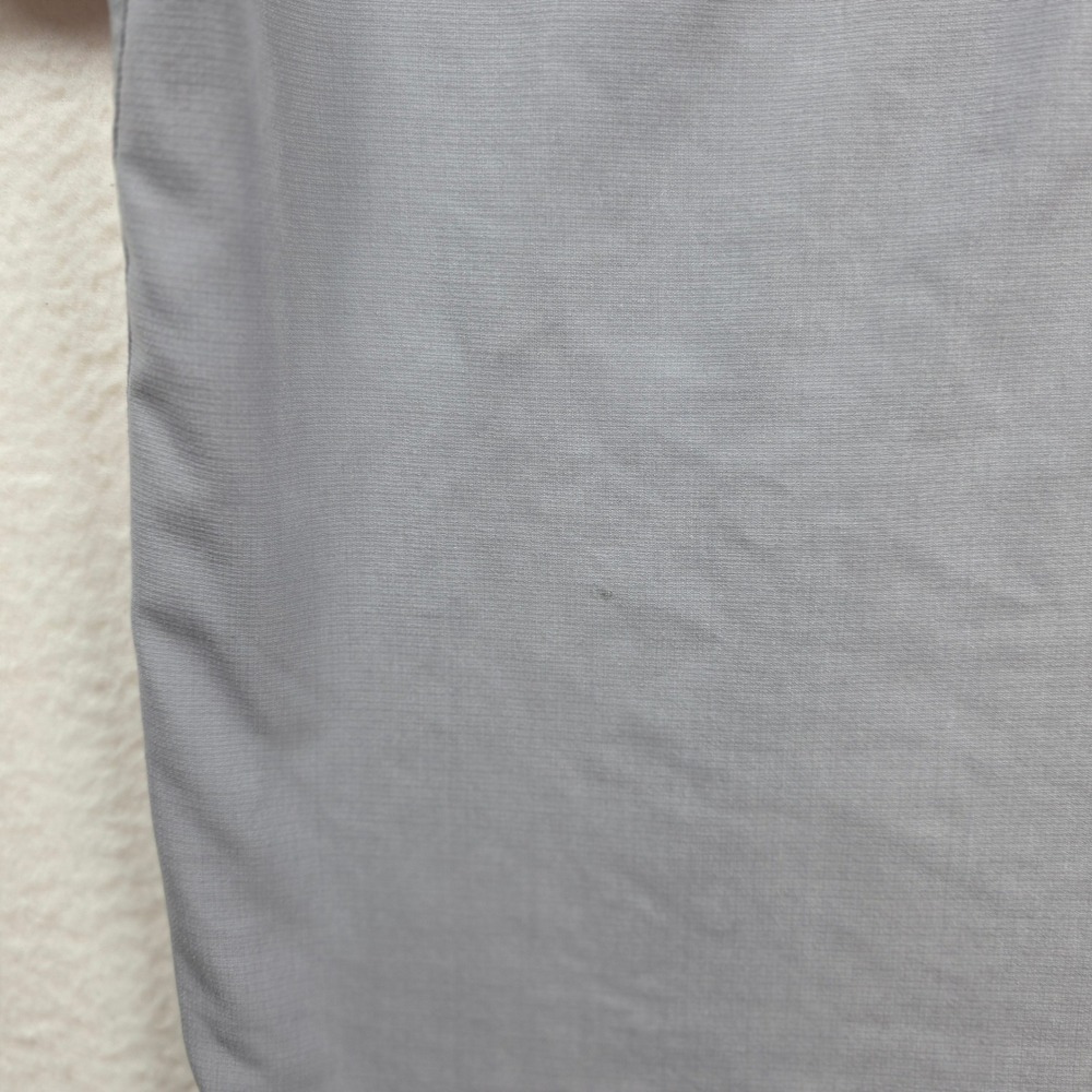 Cafe Luna Button Down Shirt Mens 2XL Grey Short Sleeve Embroidered Camp Resort - Picture 9 of 11